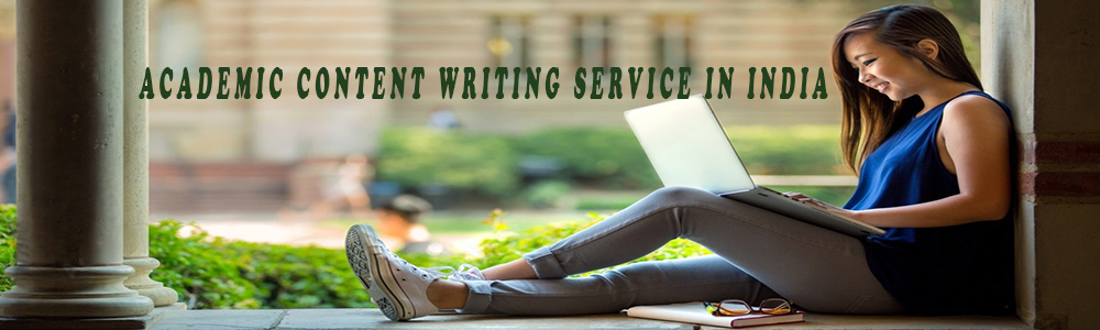 Academic content writing services in India